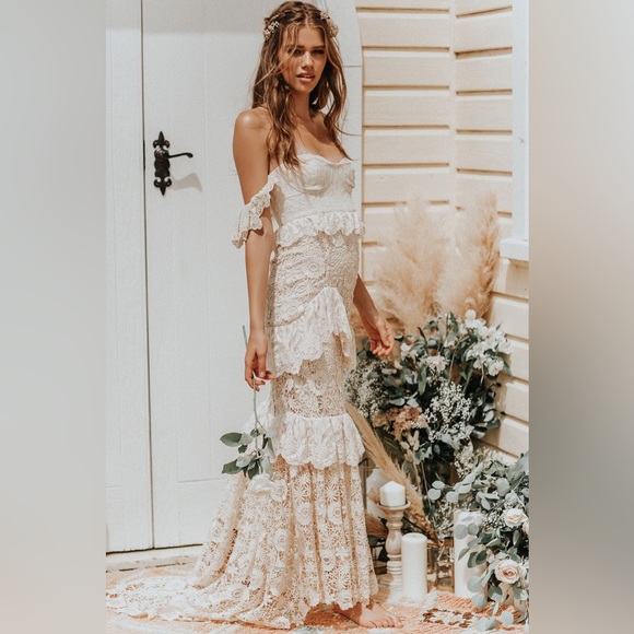 Spell Estelle Bridal Gown Dress M